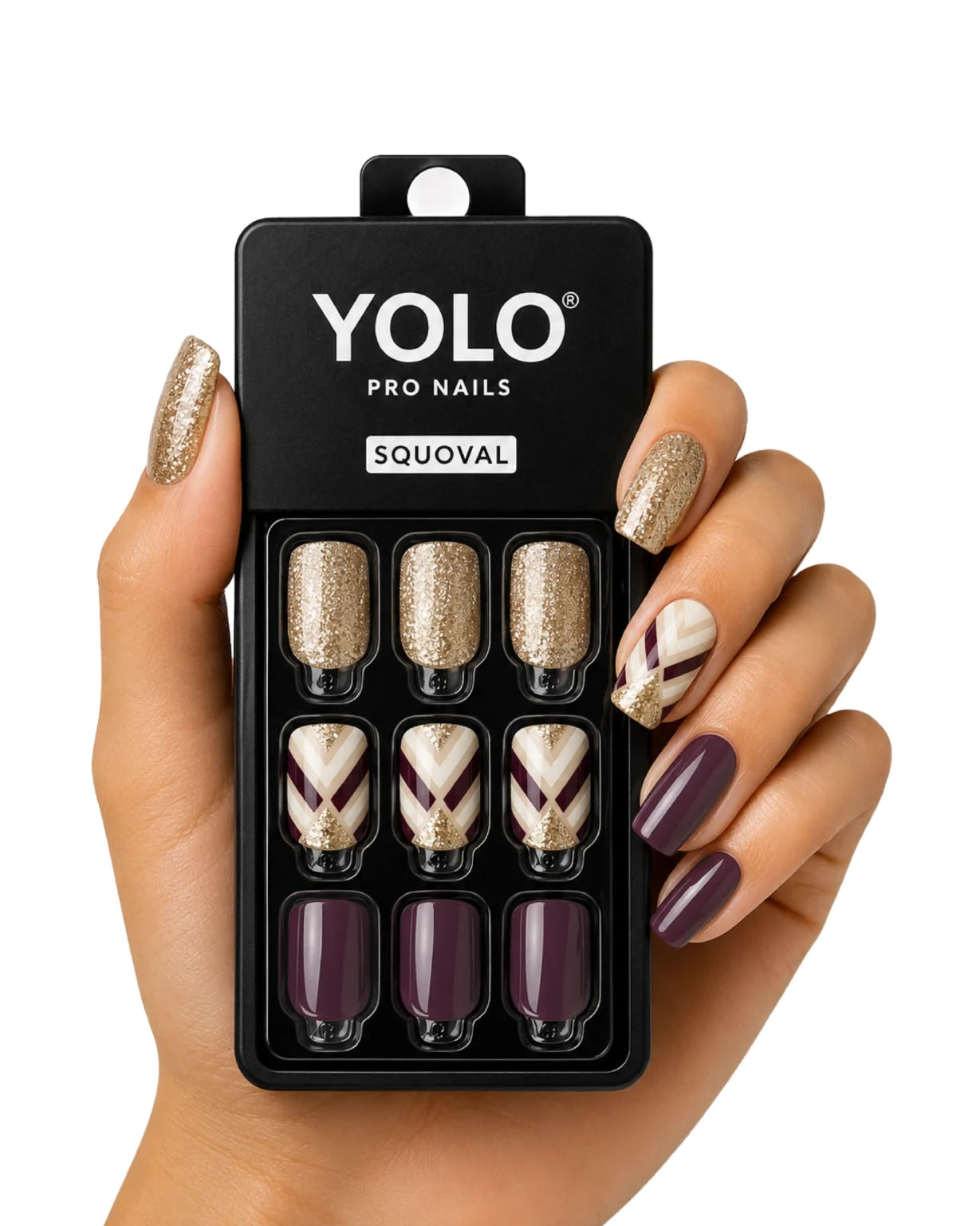 Yolo Pro Fake Nails - SS-136 Sway