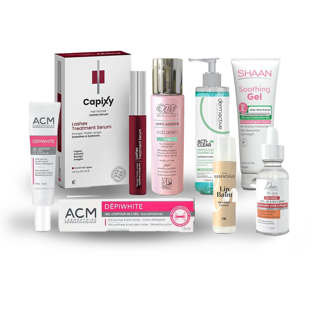 Night time skincare routine