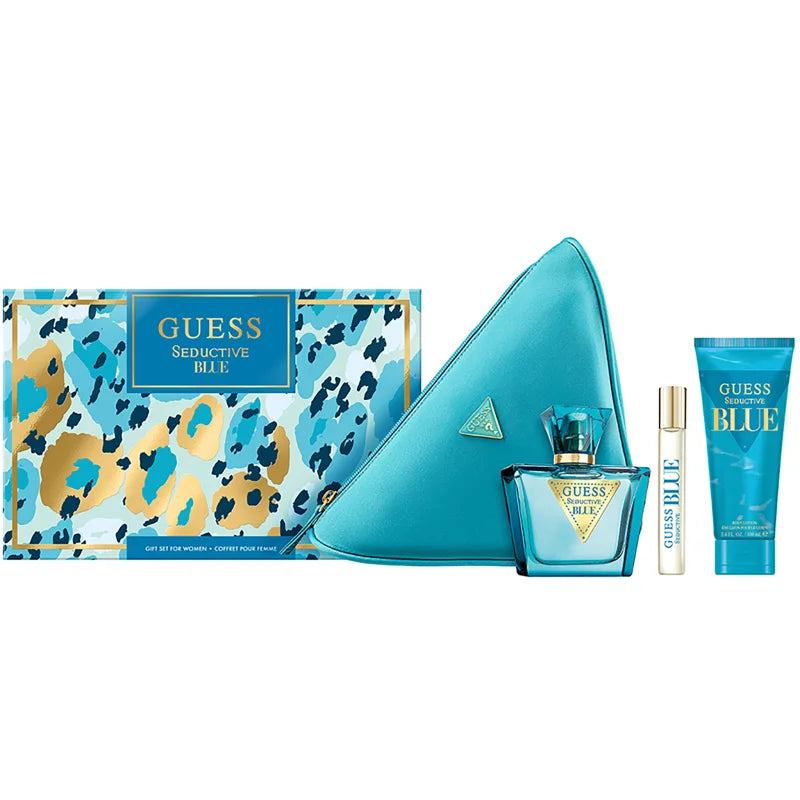 guess seductive blue set