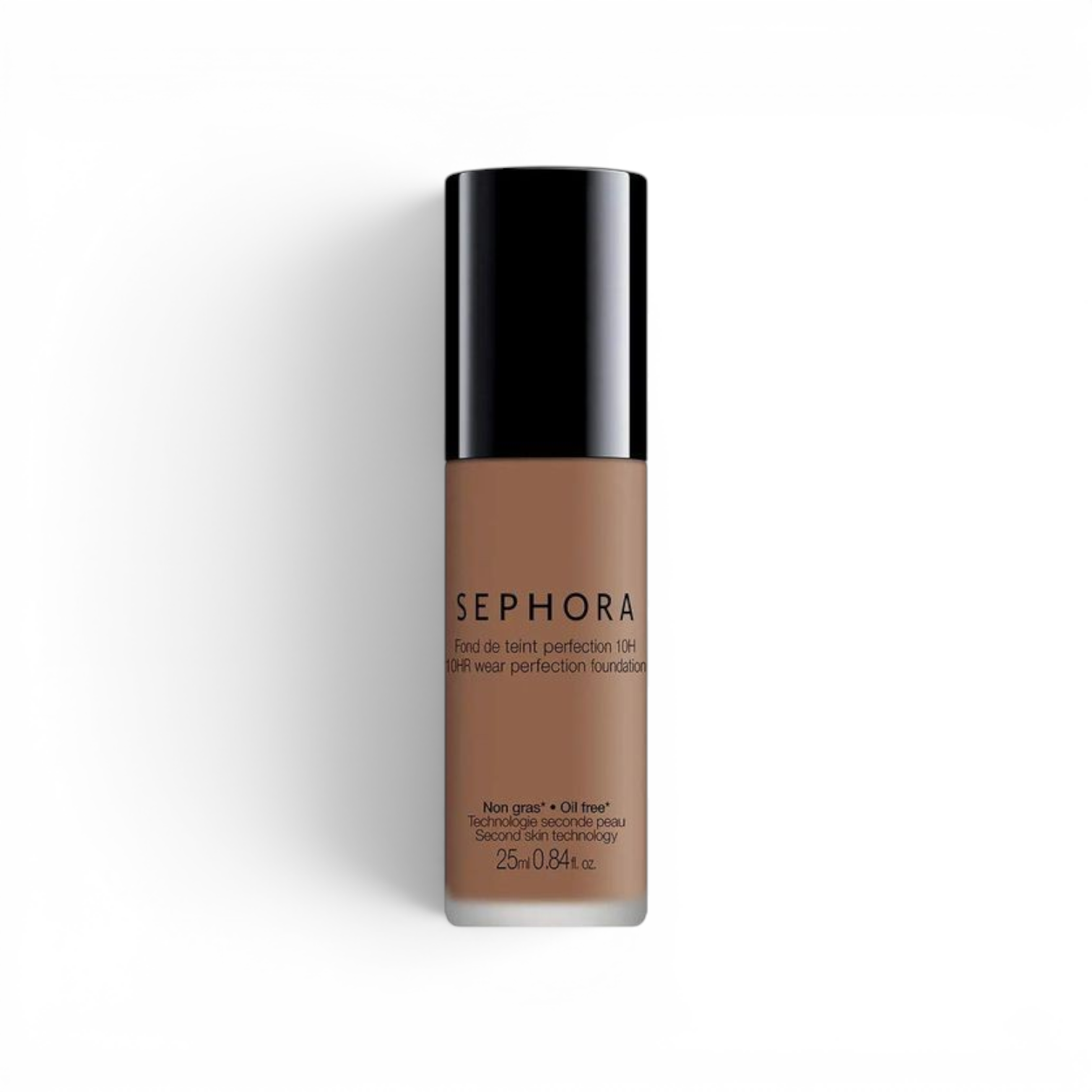 likemoon.shop SEPHORA medium coverage oil-free foundation in shade 56 Deep Milk Chocolate in a 25ml glass bottle