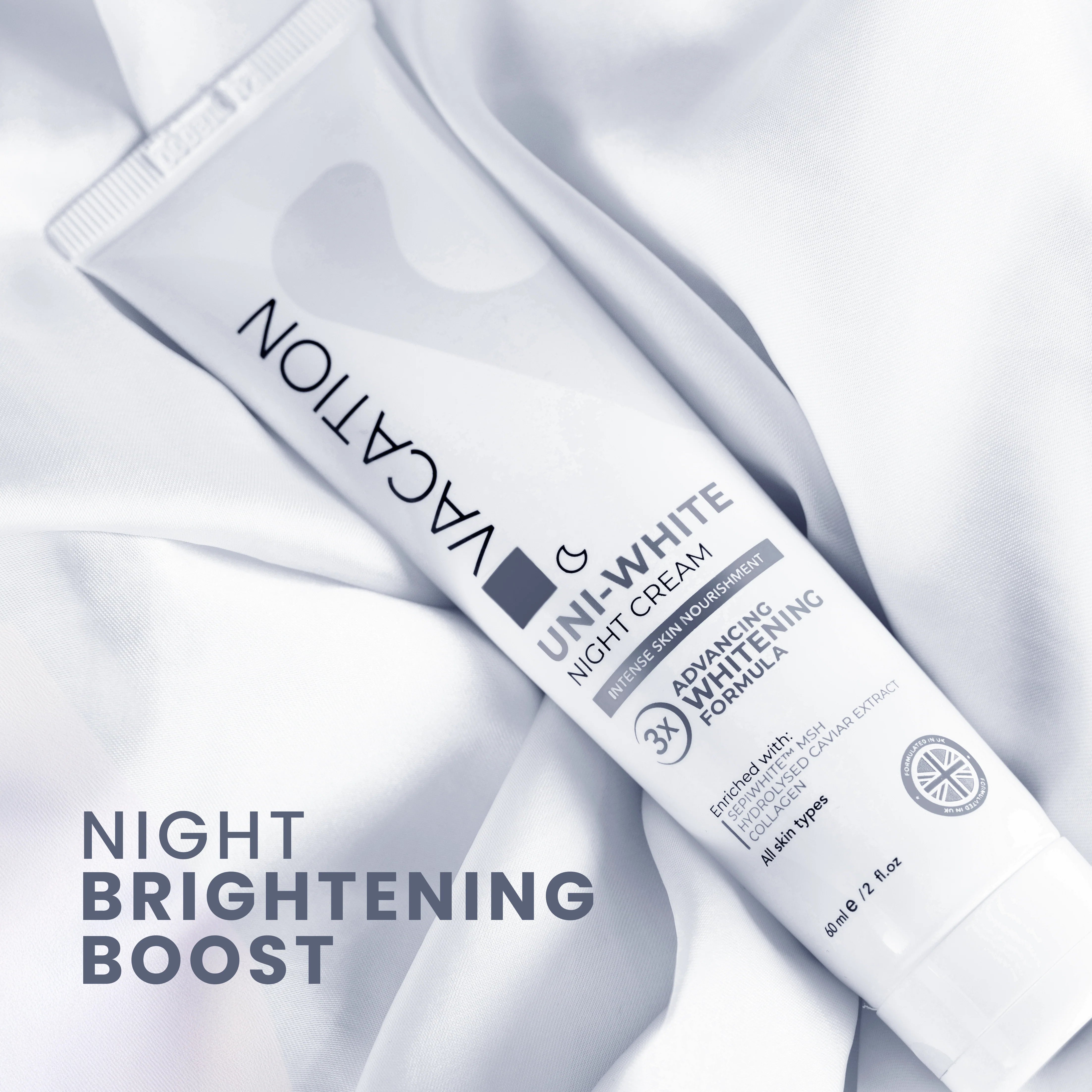 Vacation Uni-White Night Cream 60ml