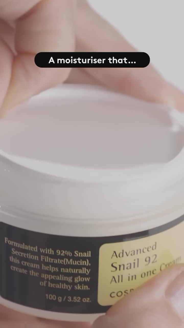 Cosrx Advanced Snail 92 All In One Cream Anti-Aging Rejuvenation & Maintenance 100 gm