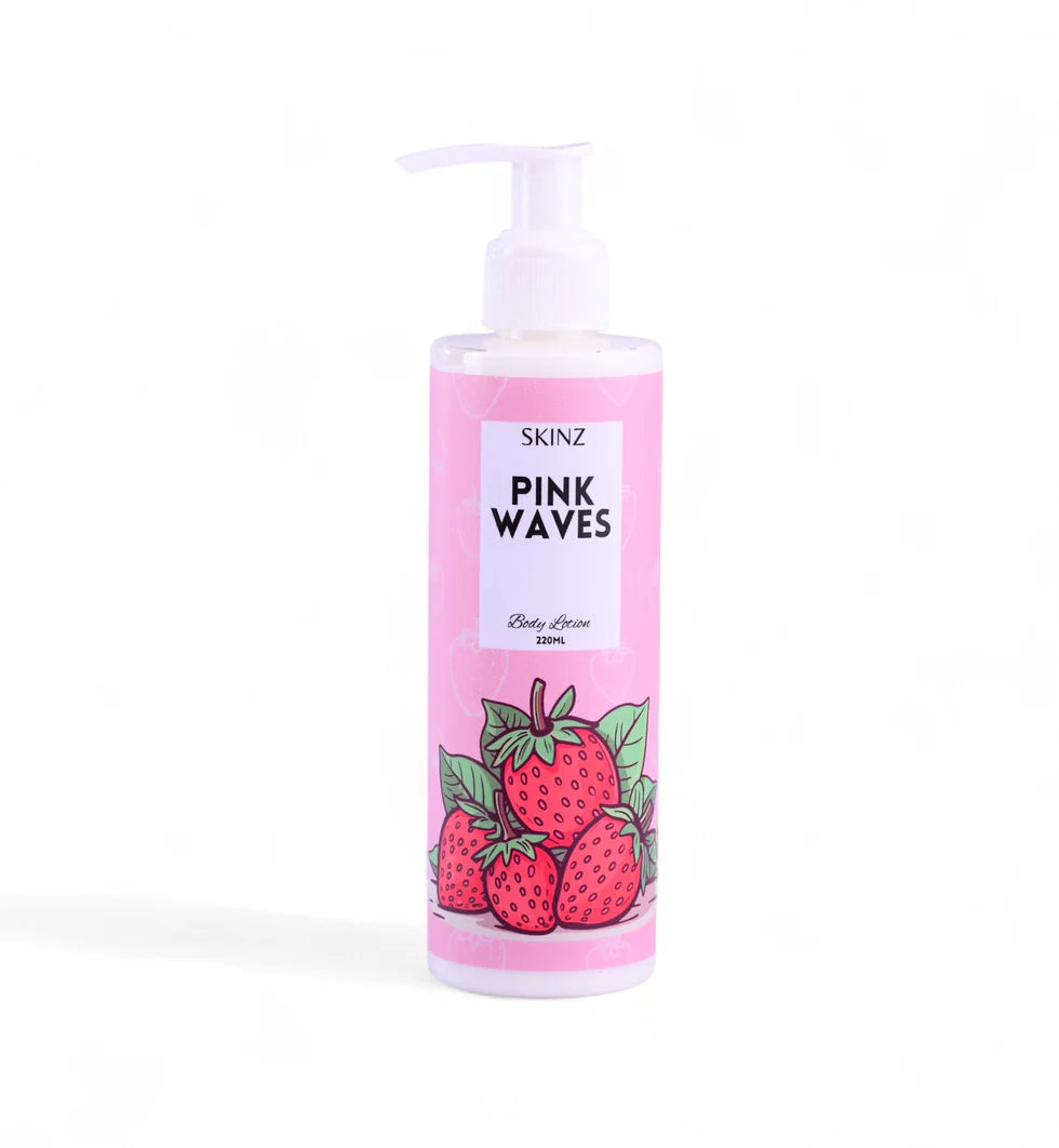 skinz PINK WAVES body lotion