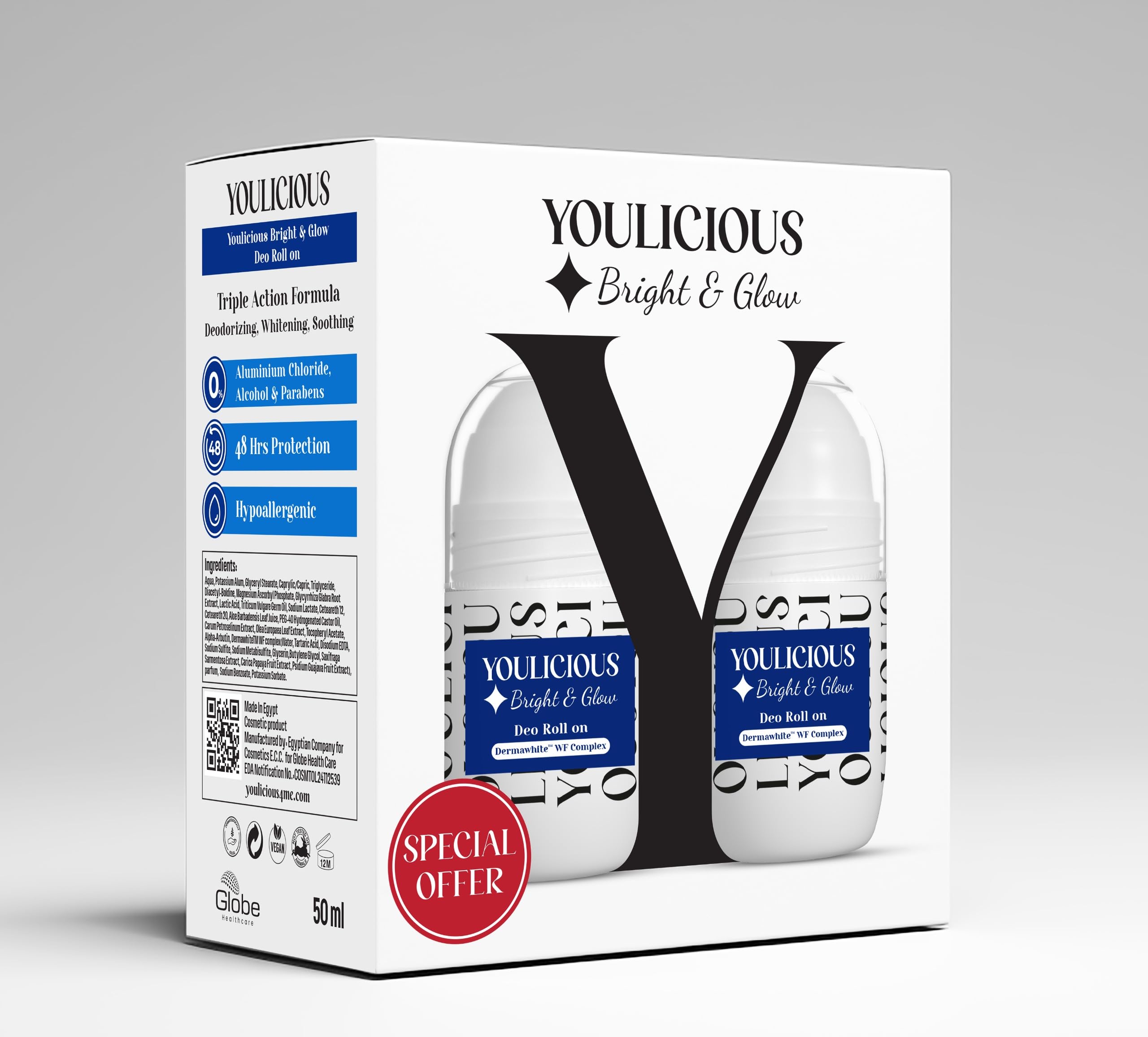 youlicious Bright & Glow Deo Roll On