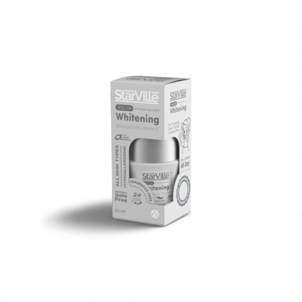 Starville Whitening Roll On Fragrance Free 60 ml