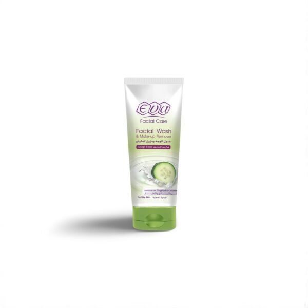 Eva Care Facial Wash And Make-Up Remover Enriched With Yoghurt And Cucumber For Oily Skin 150 Ml