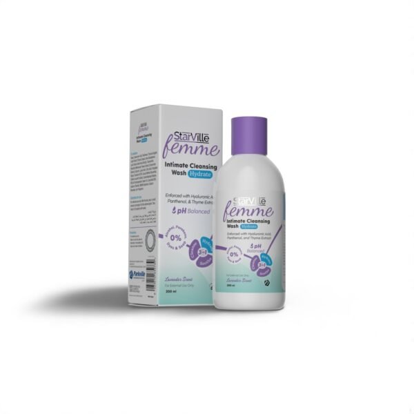 StarVille Femme Intimate Cleansing Wash Hydrate 200 ml