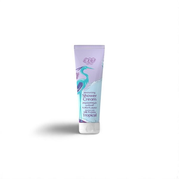 Eva Skin Care Moisturizing Shower Cream Enriched With Milk Proteins Tropical 250 Ml