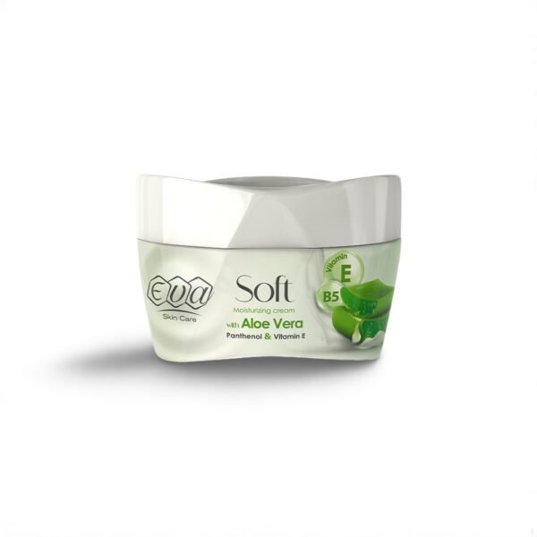 Eva Skin Care Soft Moisturizing Cream with Aloe Vera, Panthenol & Vitamin E 20 Gm