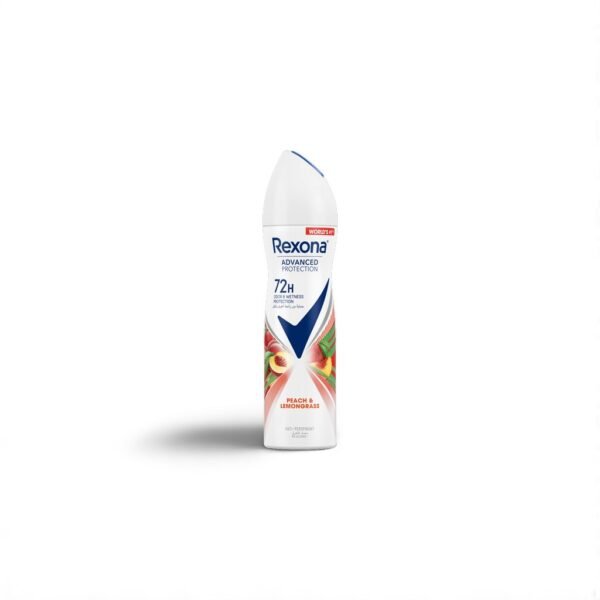 Rexona Women Advanced Protection 72H+ Antiperspirant Deodorant Peach Spark & Lemongrass Spray 150 ml