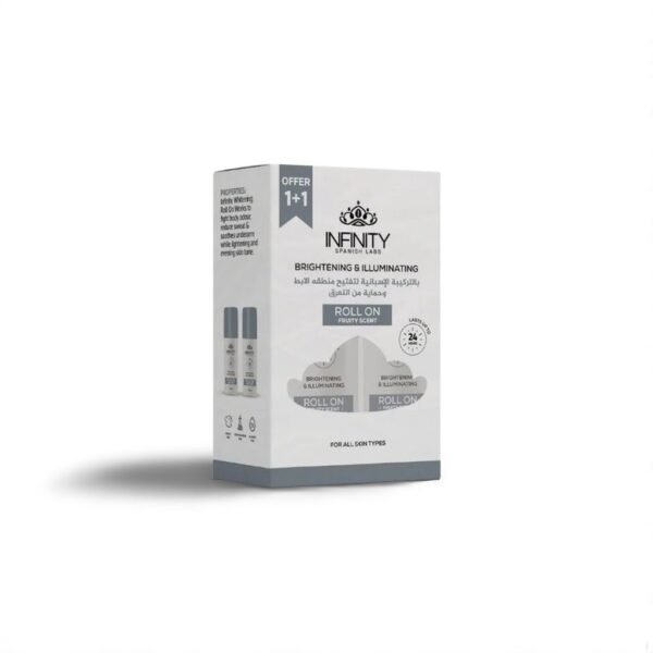 Infinity Brightening & Illuminating Roll On - Fruity scent 80 ml (1+1)